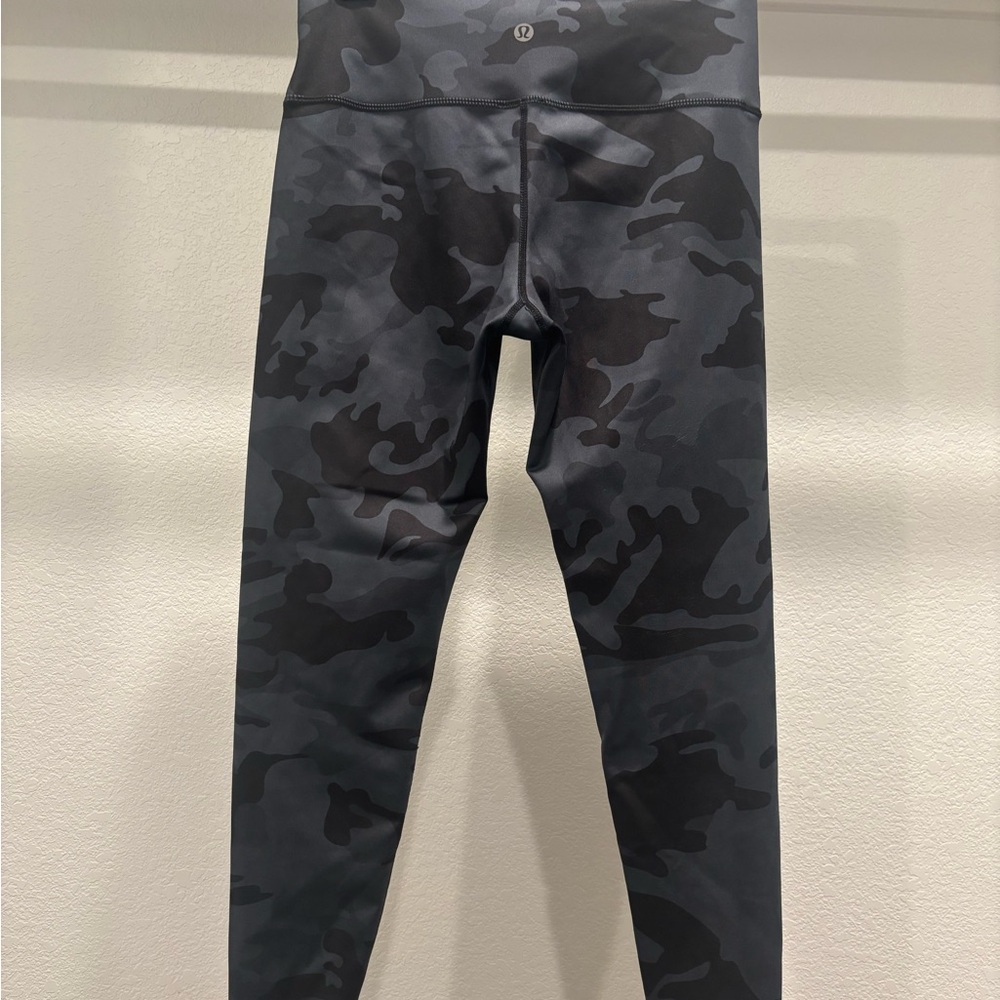 lululemon athletica Kids Leggings - Dark Gray Camouflage